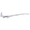 7-SERIES 20-22 FRONT BUMPER MOLDING RH, Lower, Chrome, w/o M Package, w/ Luxury Package, (20-21, Non-Hybrid)/Hybrid Models