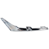 330I 19-22 FRONT BUMPER GRILLE MOLDING LOWER RH, Luxury Line w/o M Sport Package, Sedan