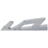 330I 19-22 FRONT BUMPER GRILLE MOLDING LOWER RH, Luxury Line w/o M Sport Package, Sedan