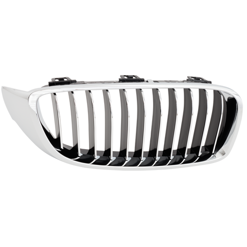 4-SERIES 14-20 GRILLE RH, Chrome Shell with Textured Black, w/ Chrome Molding, Luxury Line Model