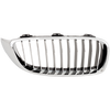 4-SERIES 14-20 GRILLE RH, Chrome Shell with Textured Black, w/ Chrome Molding, Luxury Line Model