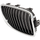 4-SERIES 14-20 GRILLE RH, Chrome Shell with Textured Black, w/ Chrome Molding, Luxury Line Model