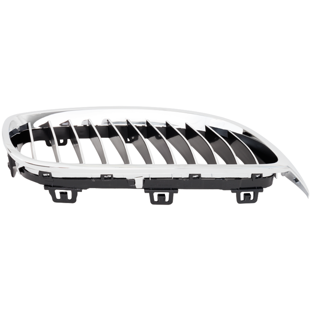 4-SERIES 14-20 GRILLE RH, Chrome Shell with Textured Black, w/ Chrome Molding, Luxury Line Model