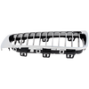 4-SERIES 14-20 GRILLE RH, Chrome Shell with Textured Black, w/ Chrome Molding, Luxury Line Model