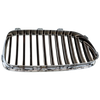 5-SERIES 11-13 GRILLE LH, Chrome Shell with Black Insert, w/o Night Vision, Sedan