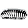 5-SERIES 11-13 GRILLE LH, Chrome Shell with Black Insert, w/o Night Vision, Sedan