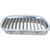 Grille Right Passenger Side Chrome Shell and Insert For 2011-2016 BMW 550I Sedan Without Night Vision Replacement RB07010031