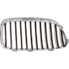 Grille Left Driver Side Chrome Shell and Insert For 2011-2016 BMW 550I Sedan Without Night Vision Replacement RB07010032