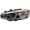 3-SERIES 16-19 HEAD LAMP LH, Assembly, LED, w/o Adaptive Headlights, Standard, Luxury Line Model, (Sedan 16-18)/Wagon