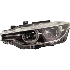 3-SERIES 16-19 HEAD LAMP LH, Assembly, LED, w/o Adaptive Headlights, Standard, Luxury Line Model, (Sedan 16-18)/Wagon