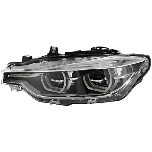 3-SERIES 16-19 HEAD LAMP LH, Assembly, LED, w/ Adaptive Headlights, Standard/Luxury Line Models, (Sedan 16-18)/Wagon
