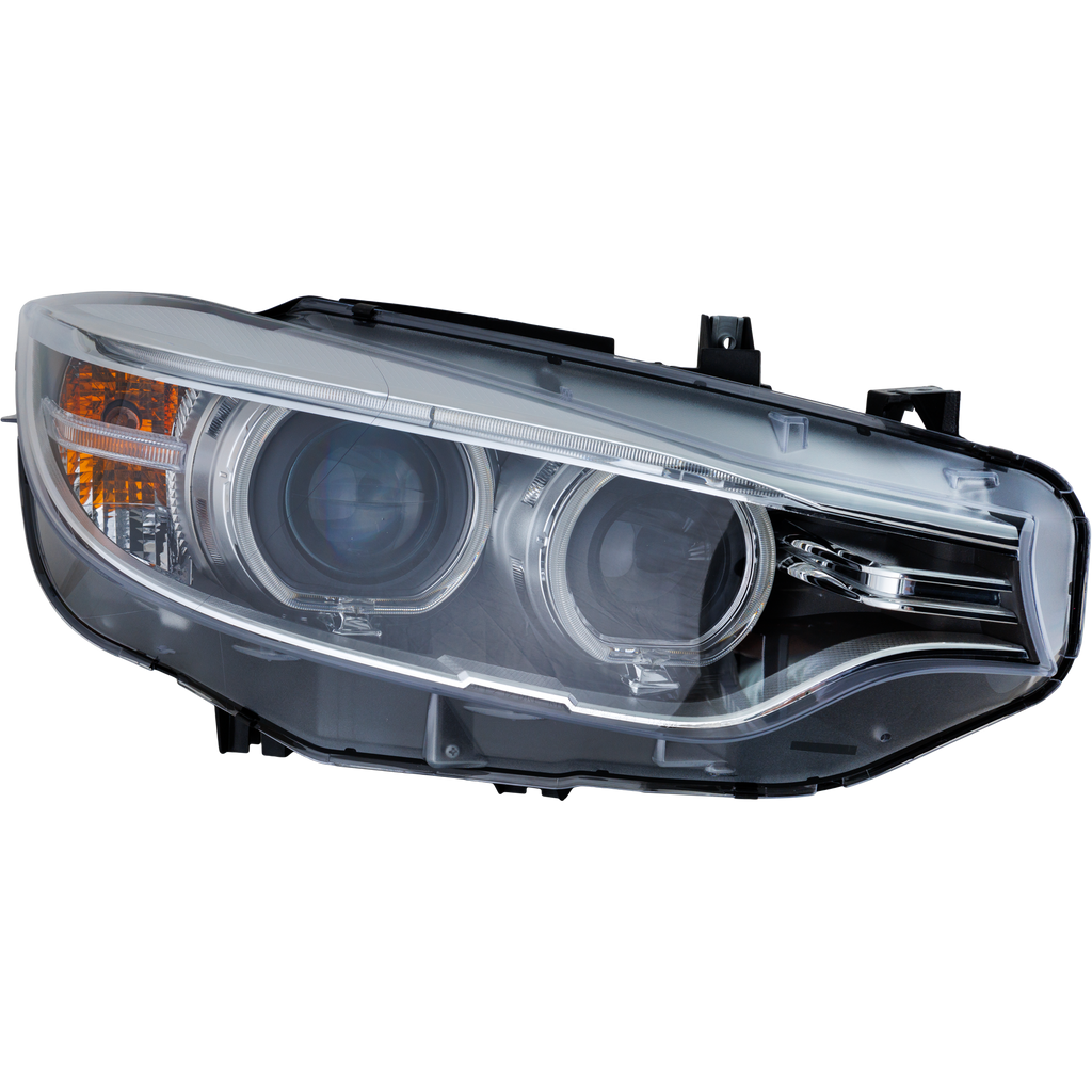 4 SERIES 14-20/M3 15-18 HEAD LAMP RH, Lens and Housing, HID, w/o Adaptive Frontlighting System