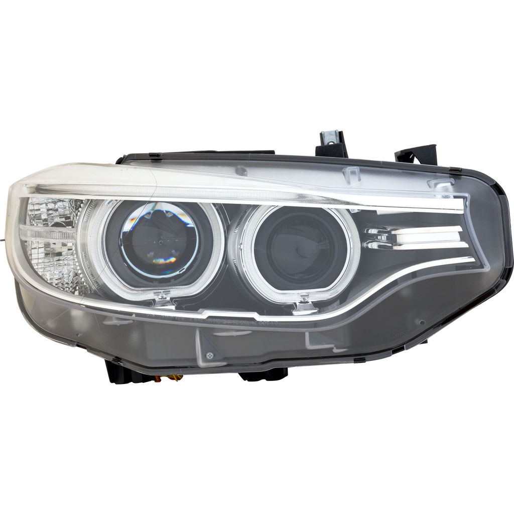 4-SERIES 14-20 HEAD LAMP RH, Lens and Housing, HID/Xenon, w/o HID Kit, w/ Adaptive Headlight, Convertible/Coupe/Sedan