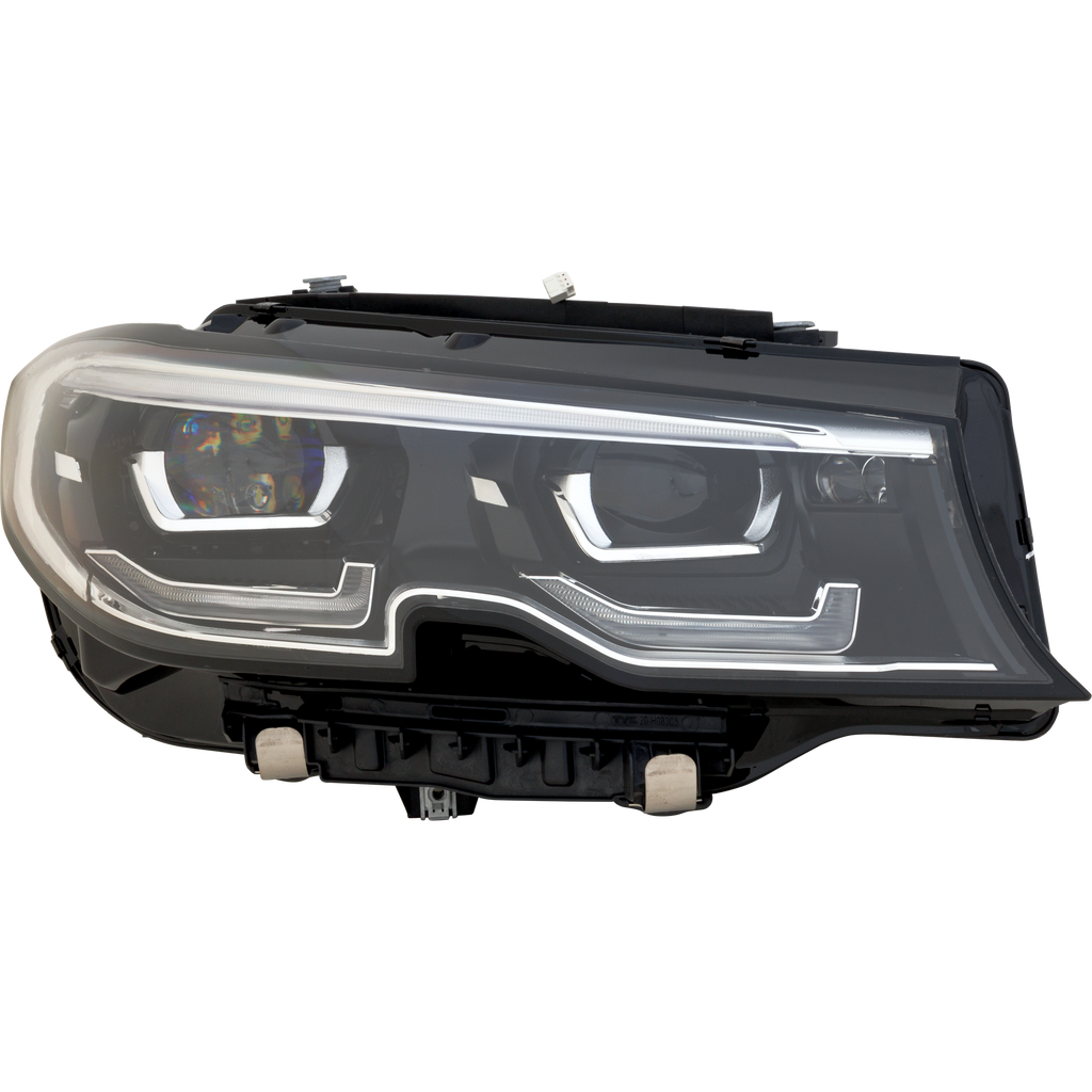 3-SERIES 19-22 HEAD LAMP RH, Assembly, LED, w/ Adaptive Headlights, w/o Shadow Line