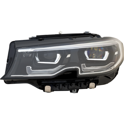 3-SERIES 19-22 HEAD LAMP LH, Assembly, LED, w/ Adaptive Headlights, w/o Shadow Line