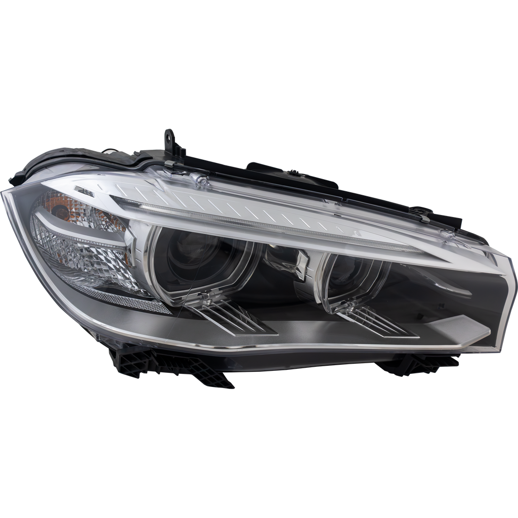 X5 14-18/X6 15-19 HEAD LAMP RH, Lens and Housing, HID, w/o HID Kit, w/ Adaptive Frontlighting System