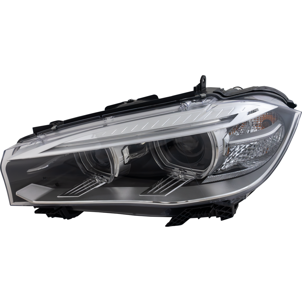 X5 14-18/X6 15-19 HEAD LAMP LH, Lens and Housing, HID, w/o HID Kit, w/ Adaptive Frontlighting System