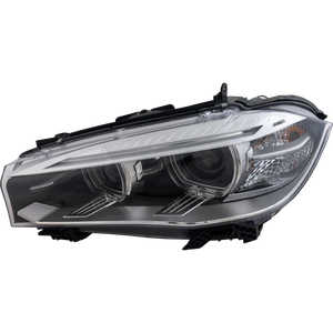 X5 14-18/X6 15-19 HEAD LAMP LH, Lens and Housing, HID, w/o HID Kit, w/ Adaptive Frontlighting System