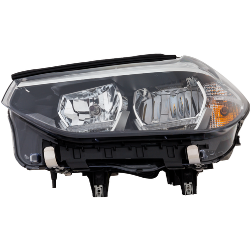 X3 18-21 HEAD LAMP LH, Lens and Housing, LED, w/o Adaptive Headlights, w/o Cornering Lights, 30I Models