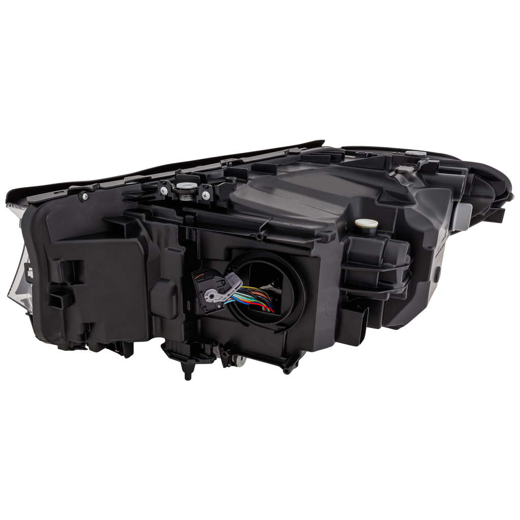 5-SERIES 17-20 HEAD LAMP RH, Assembly, LED, Projector Type, w/o Adaptive Headlamps, w/o Logo, (18-20 Hybrid)