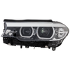 5-SERIES 17-20 HEAD LAMP LH, Assembly, LED, Projector Type, w/o Adaptive Headlamps, w/o Logo, (18-20 Hybrid)