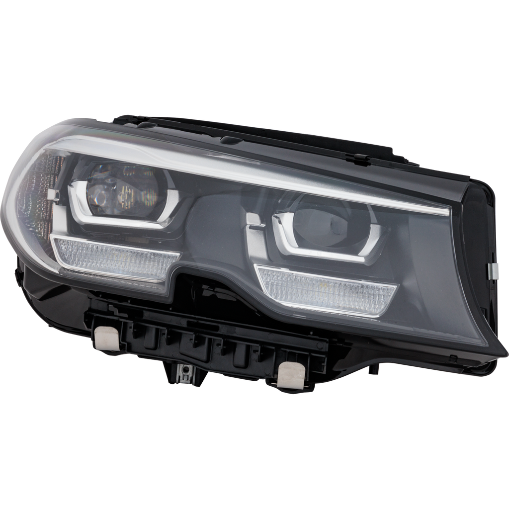 3-SERIES 19-22 HEAD LAMP RH, Lens and Housing, LED, Sedan, w/o Adaptive Headlights