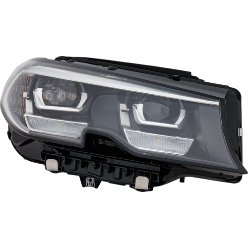 3-SERIES 19-22 HEAD LAMP RH, Lens and Housing, LED, Sedan, w/o Adaptive Headlights