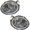 3-SERIES 01-05/M5 01-03 FOG LAMP RH AND LH, Assembly, Halogen, Clear Lens