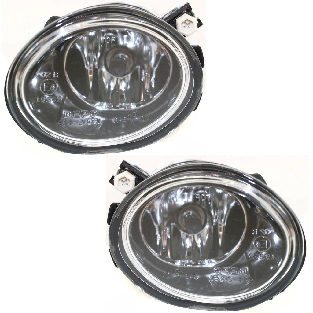 3-SERIES 01-05/M5 01-03 FOG LAMP RH AND LH, Assembly, Halogen, Clear Lens