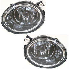 3-SERIES 01-05/M5 01-03 FOG LAMP RH AND LH, Assembly, Halogen, Clear Lens