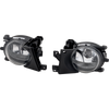 5-SERIES 01-03 FOG LAMP RH AND LH, Assembly, Halogen, Clear Lens