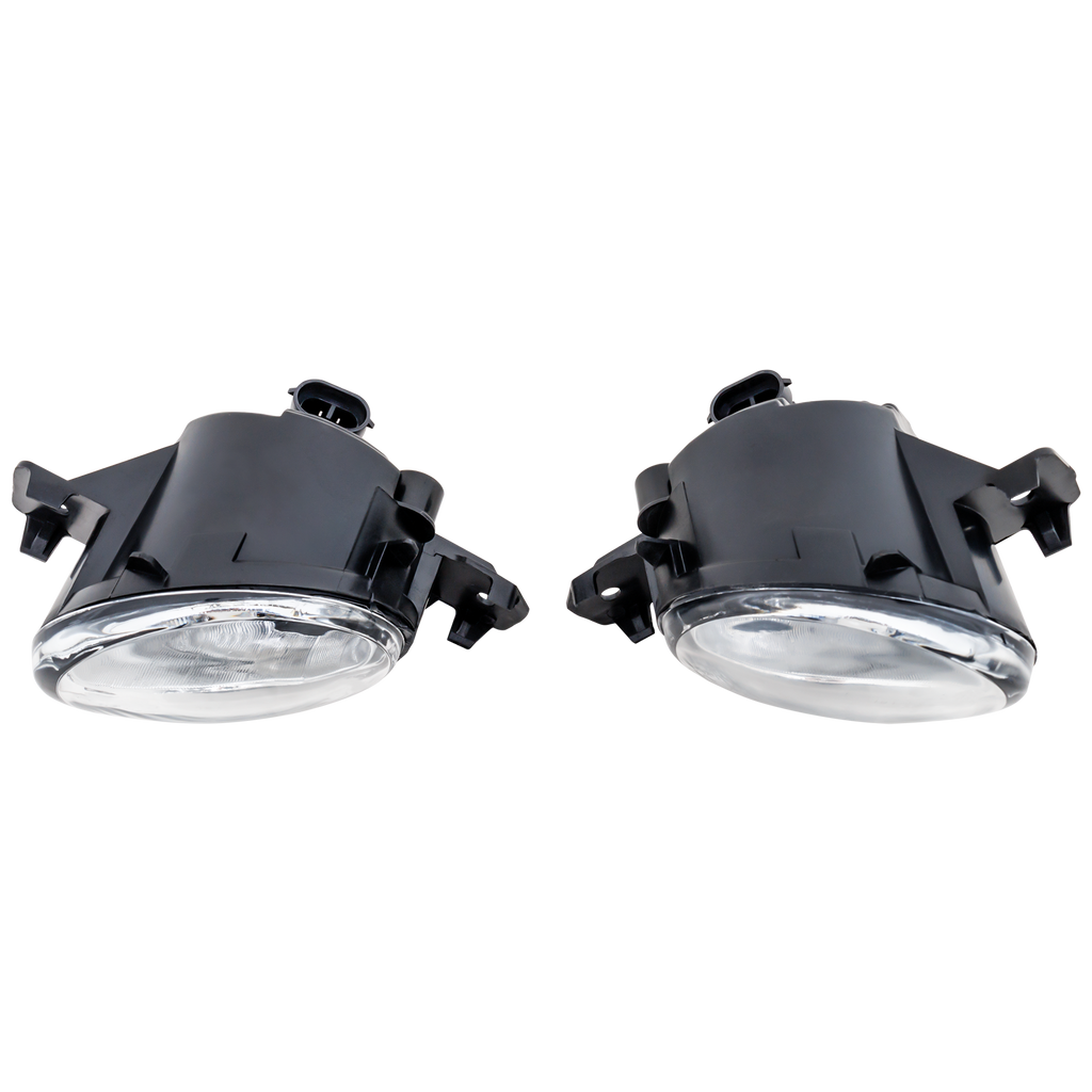 X5 07-10/1-SERIES 08-13/X1 12-15 FOG LAMP RH AND LH, Assembly, Halogen, Clear Lens, w/o Adaptive Headlights