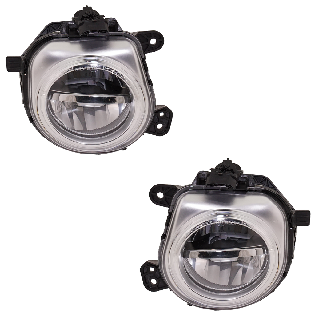 X5 14-18/X6 15-19 FOG LAMP RH AND LH, Assembly, LED, Clear Lens