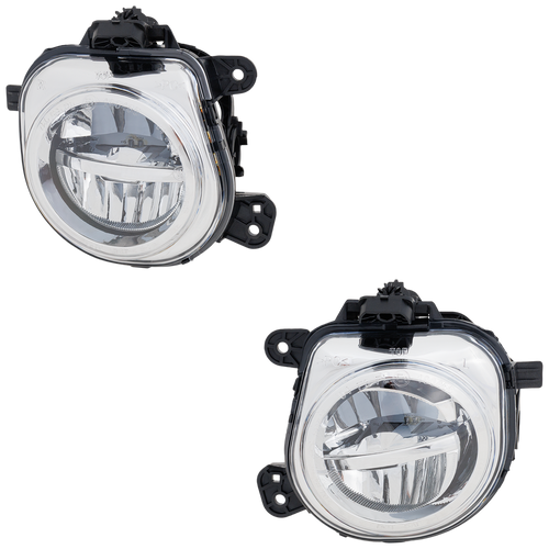 X3/X4/X5/X6 11-16 FOG LAMP RH AND LH, Assembly, LED, Clear Lens