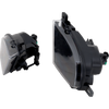 5 SERIES 08-10 FOG LAMP RH AND LH, Assembly, Halogen, Clear Lens