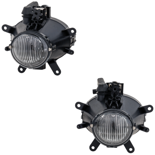 3 SERIES 02-05 FOG LAMP RH AND LH, Assembly, Halogen, Clear Lens, Sedan/Wagon