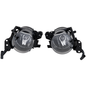 5 SERIES 03-10 FOG LAMP RH AND LH, Assembly, Halogen, Clear Lens