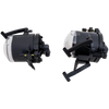 5 SERIES 03-10 FOG LAMP RH AND LH, Assembly, Halogen, Clear Lens