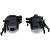 5 SERIES 03-10 FOG LAMP RH AND LH, Assembly, Halogen, Clear Lens