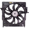 X5 14-19/X6 15-19 RADIATOR FAN ASSEMBLY, Single Fan, X5-Gas/Diesel, 3.0L Turbo Eng.