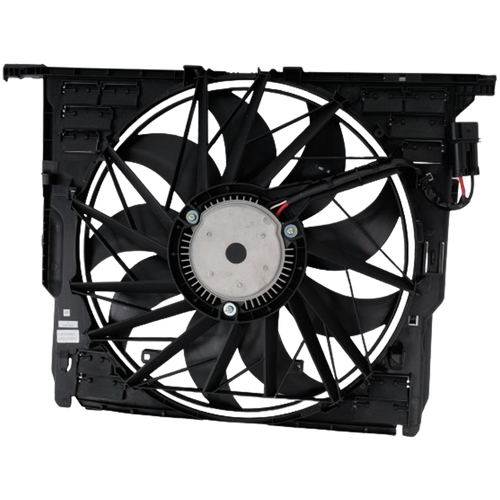 750I/750LI 09-15 / 550i 11-16 RADIATOR FAN ASSEMBLY, Single Fan, 4.4L Eng.