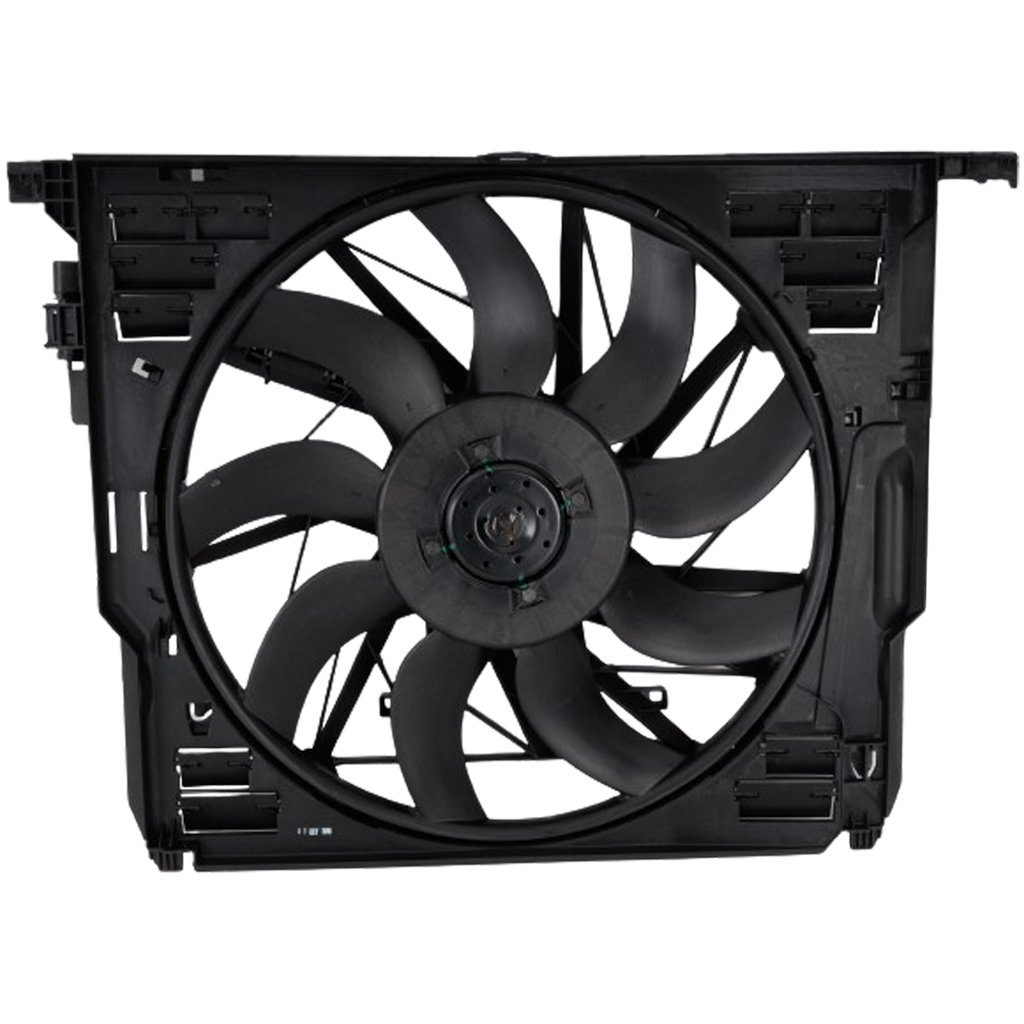 5-SERIES 11-16/7-SERIES 11-15 RADIATOR FAN ASSEMBLY, Single Fan, 3.0L Eng.