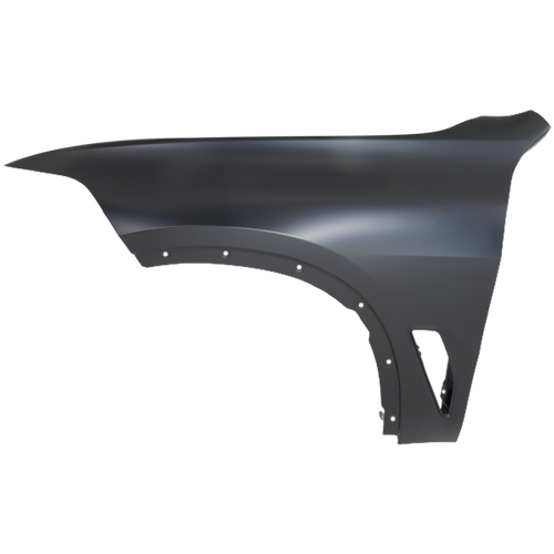 X5 19-23 FRONT FENDER RH, Black, Steel