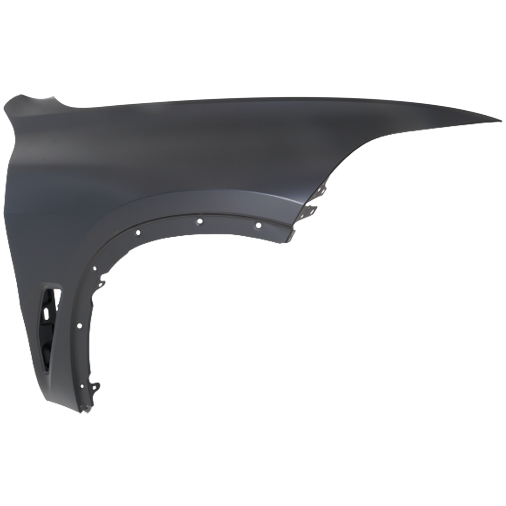 X5 19-23 FRONT FENDER LH, Black, Steel