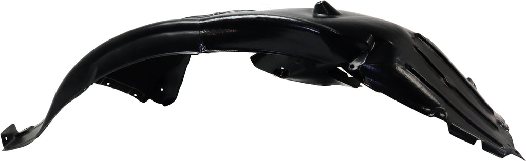 5-SERIES 08-10 FRONT FENDER LINER RH, Front Section, Plastic, Vacuum Form, Sedan