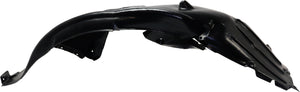 5-SERIES 08-10 FRONT FENDER LINER RH, Front Section, Plastic, Vacuum Form, Sedan