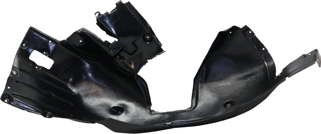 5-SERIES 08-10 FRONT FENDER LINER RH, Front Section, Plastic, Vacuum Form, Sedan