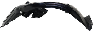 5-SERIES 08-10 FRONT FENDER LINER LH, Front Section, Plastic, Vacuum Form, Sedan