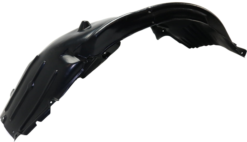 5-SERIES 08-10 FRONT FENDER LINER LH, Front Section, Plastic, Vacuum Form, Sedan