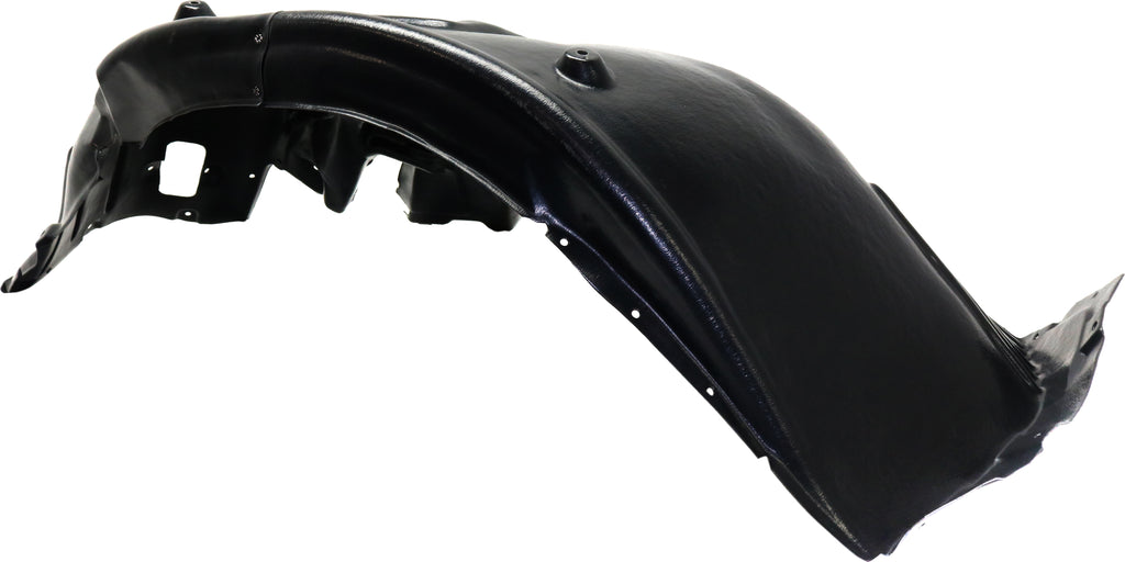 5-SERIES 08-10 FRONT FENDER LINER LH, Front Section, Plastic, Vacuum Form, Sedan